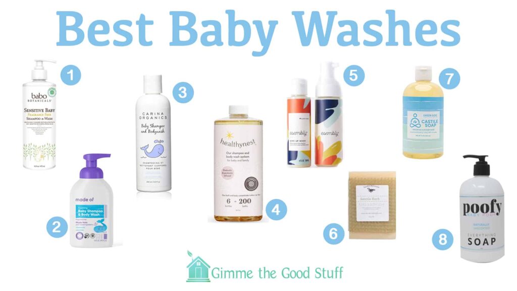 Organic Non Toxic Baby Wash