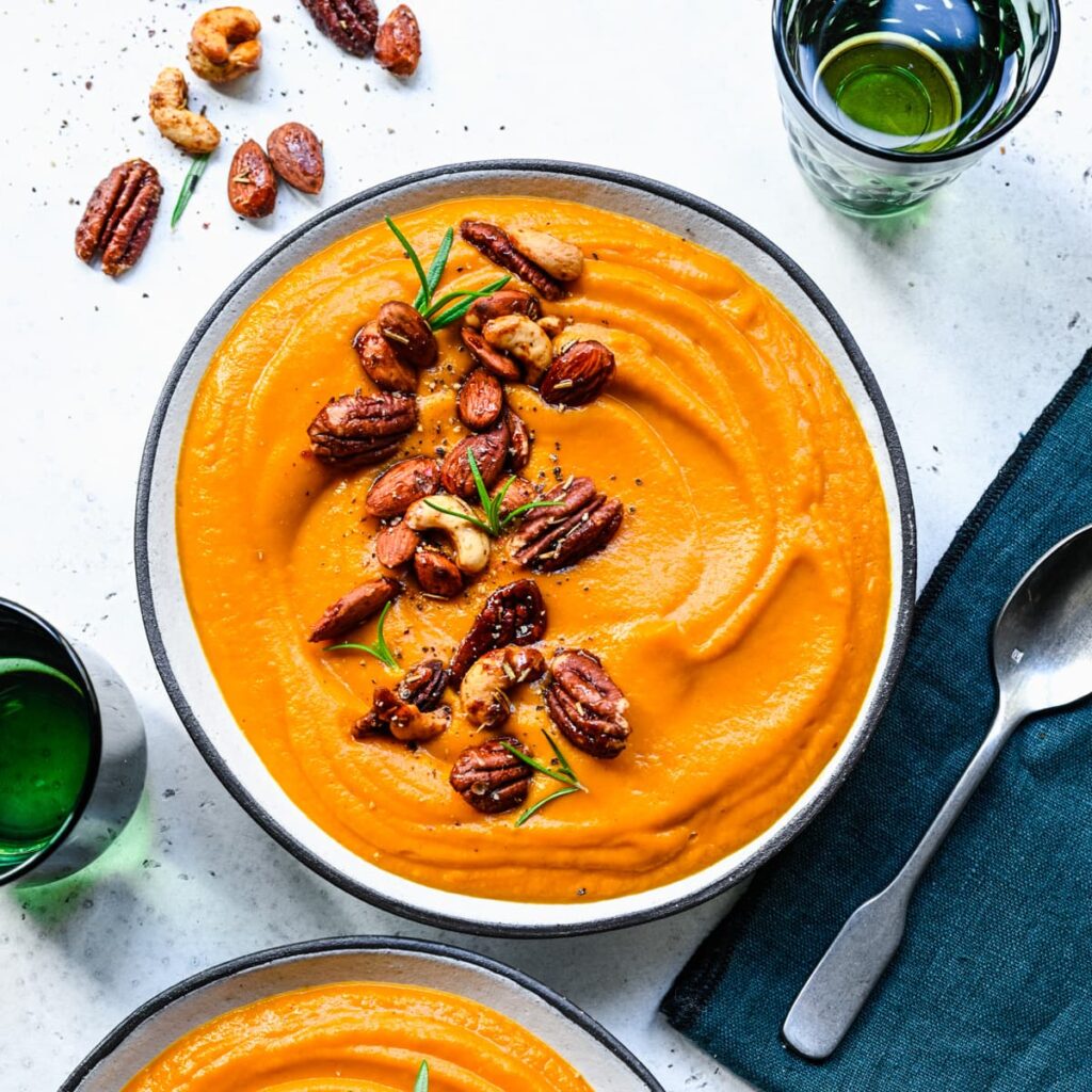 Sweet Potato Pumpkin Soup