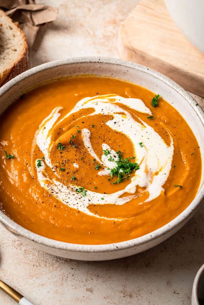 Sweet Potato Pumpkin Soup