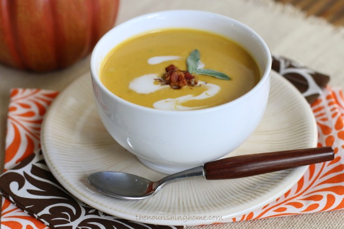 Sweet Potato Pumpkin Soup