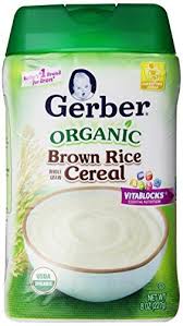 Gerber Organic Rice Cereal