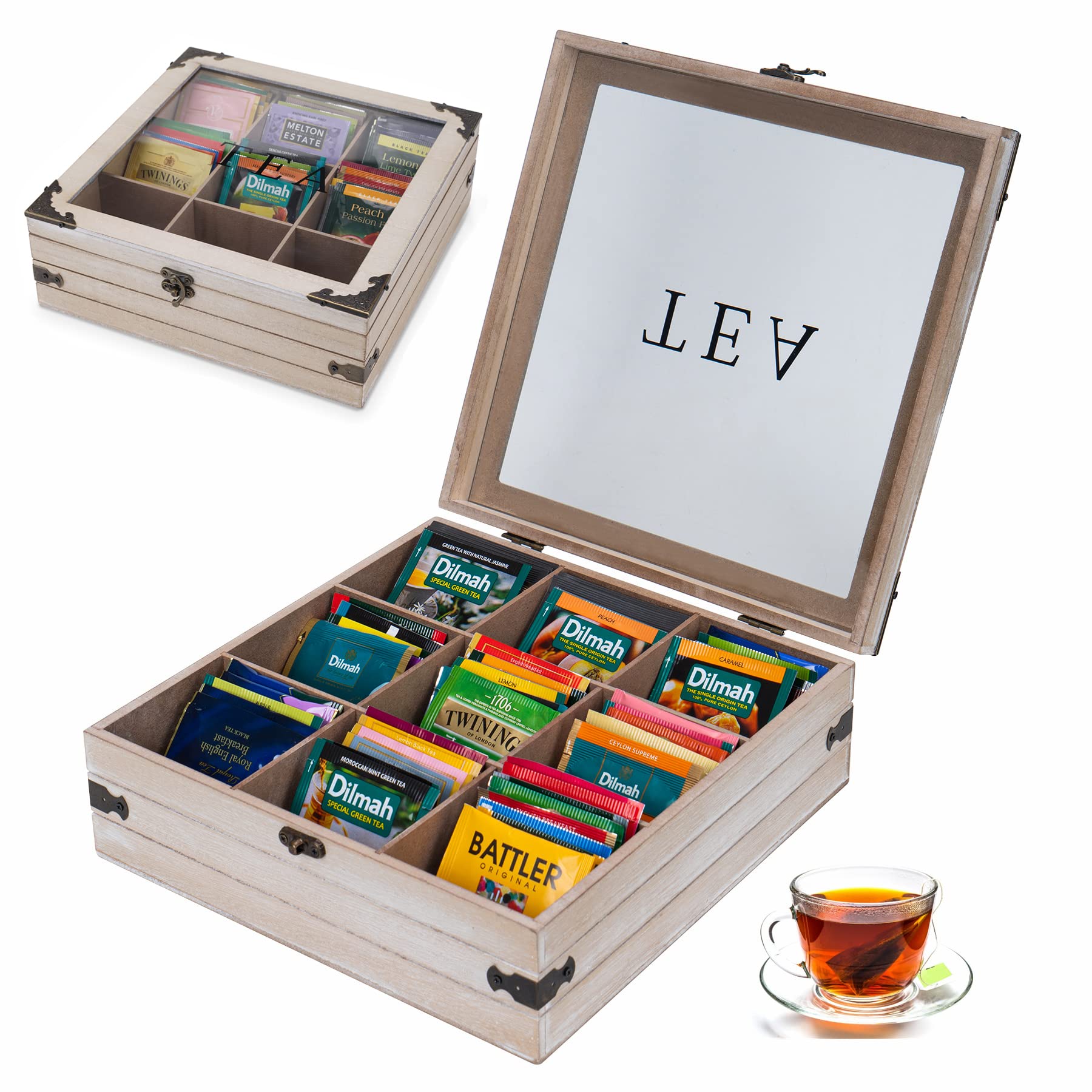 Tea Box Organizer